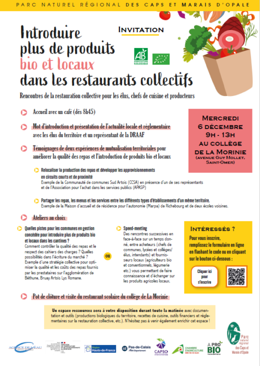 Les rencontres de la restauration collective du 22 Novembre reportées ...